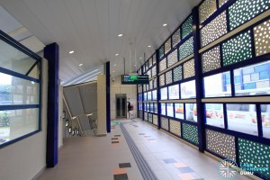 Bukit Panjang LRT Station - Corridor to Downtown Line
