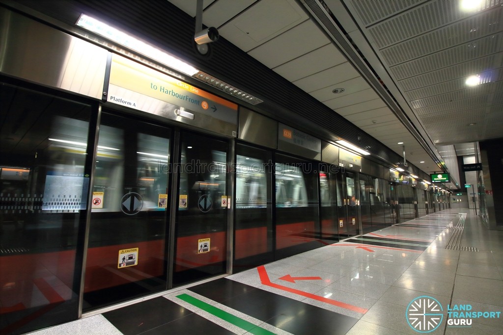 Botanic Gardens MRT Station - CCL Platform A