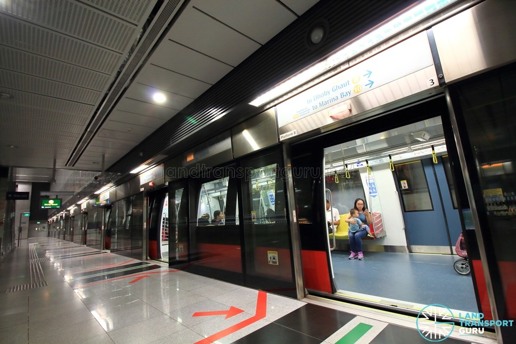 Botanic Gardens MRT Station - CCL Platform B