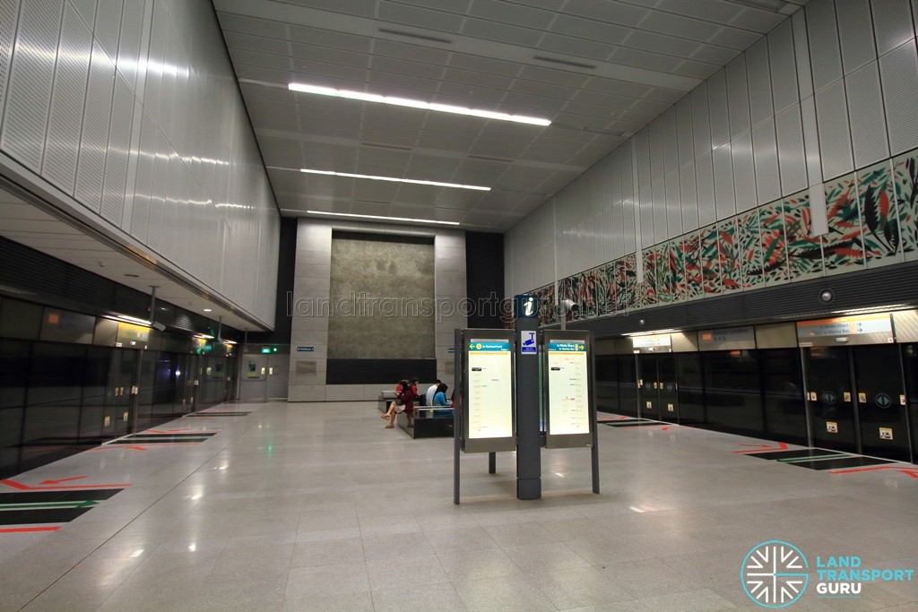Botanic Gardens MRT Station - CCL Platform level