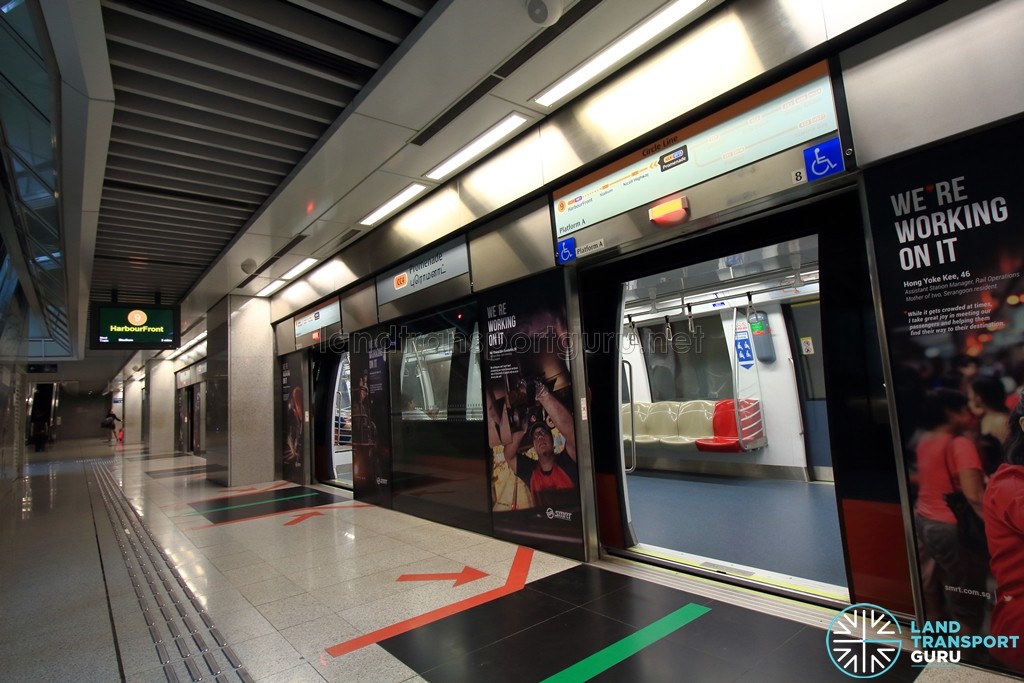Promenade MRT Station - CCL Platform A (B4)