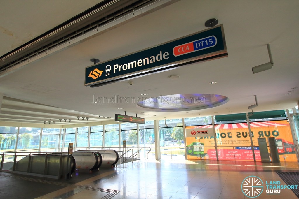 Promenade MRT Station - Exit A