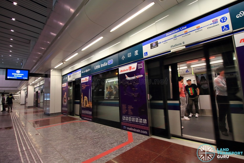 Little India MRT Station - DTL Platform B