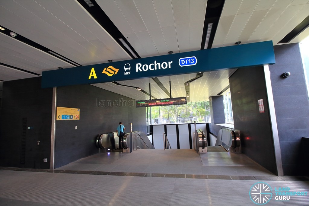Rochor MRT Station - Exit A