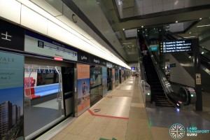 Bugis MRT Station - DTL Platform A