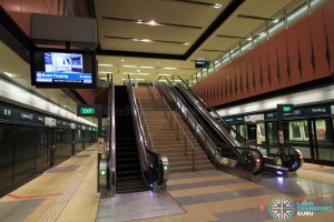 Cashew MRT Station - Platform level