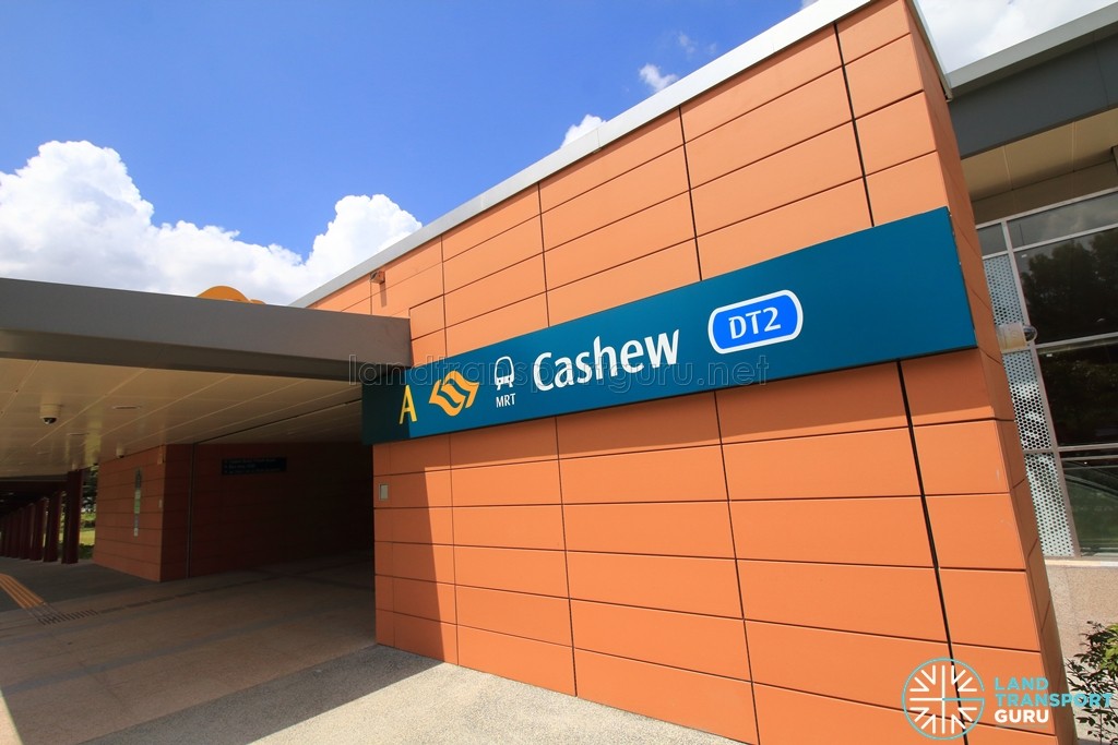 Cashew MRT Station - Exit B