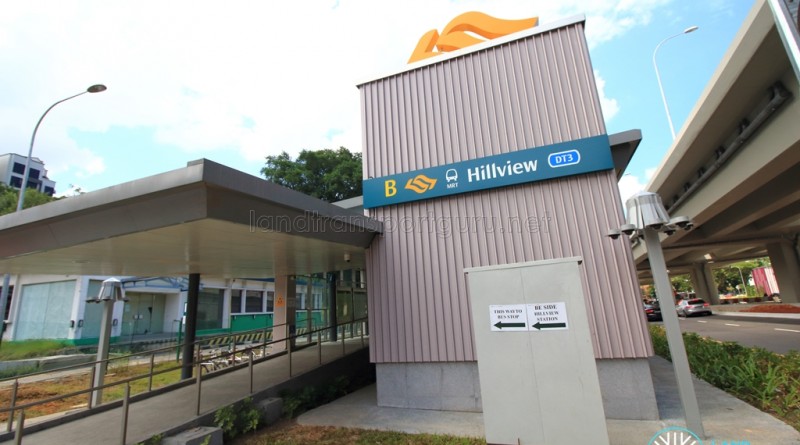 Hillview Station Exit B