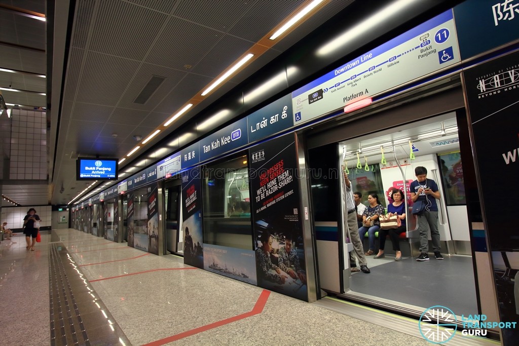 Tan Kah Kee MRT Station - Platform A