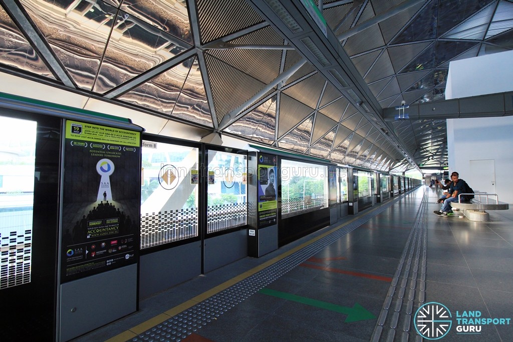 Expo MRT Station - Platform B