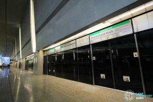 Changi Airport MRT Station - Platform A