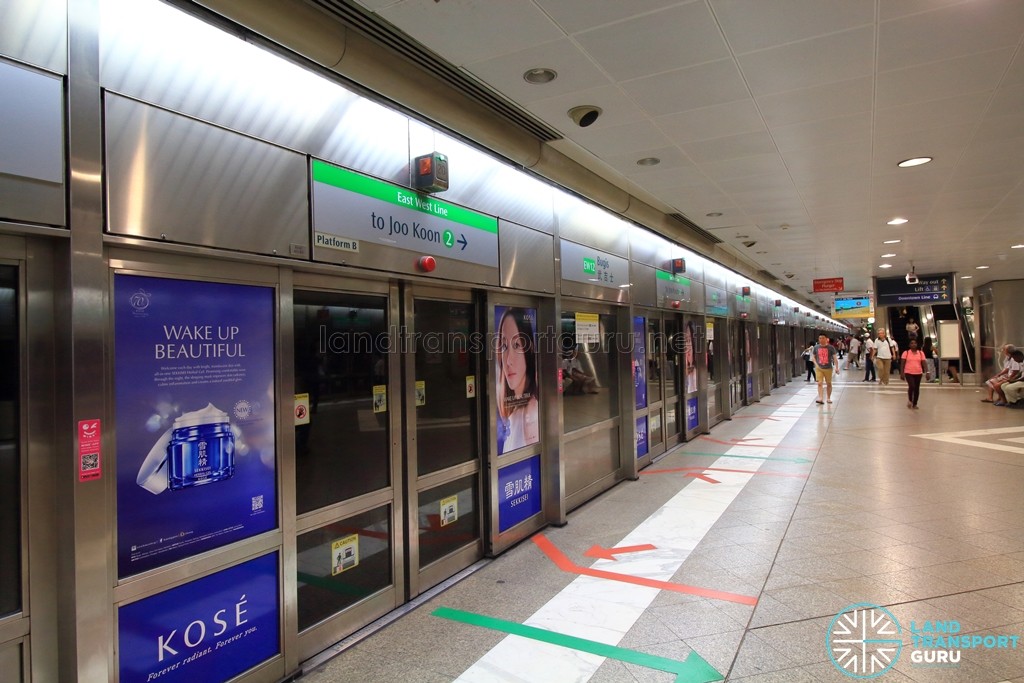 Bugis MRT Station - EWL Platform B