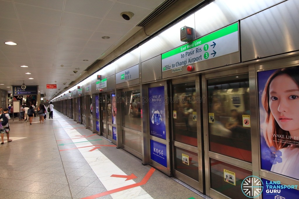 Bugis MRT Station - EWL Platform A