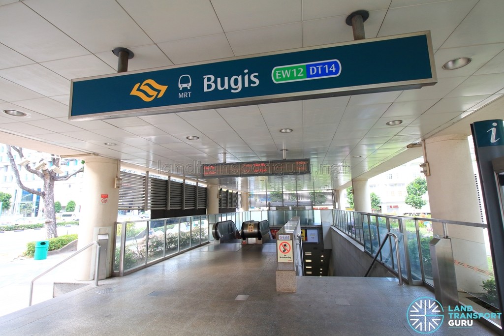 Bugis MRT Station - Exit A