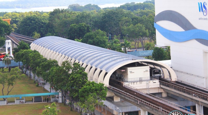 Pasir Ris MRT Station - Aerial View