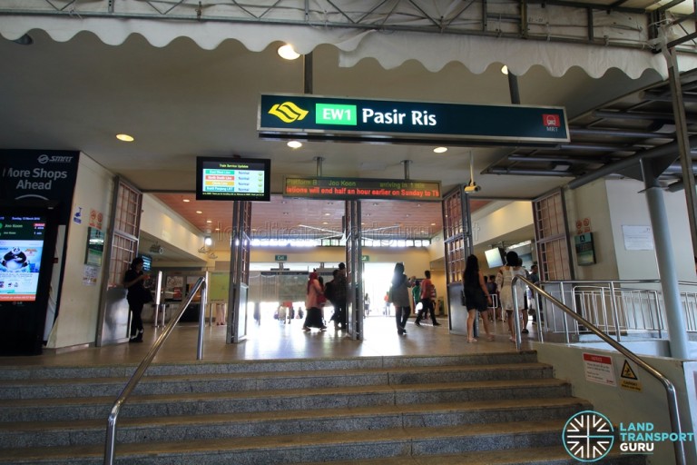 Pasir Ris MRT Station – Exit A | Land Transport Guru