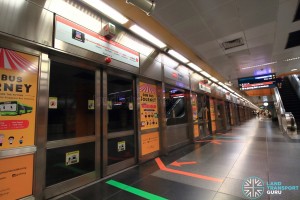 Newton MRT Station - NSL Platform A