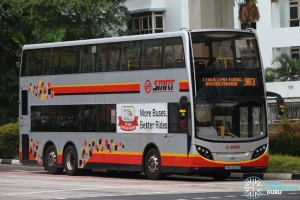 SMB3507X on 983 - SMRT Buses Alexander Dennis Enviro500
