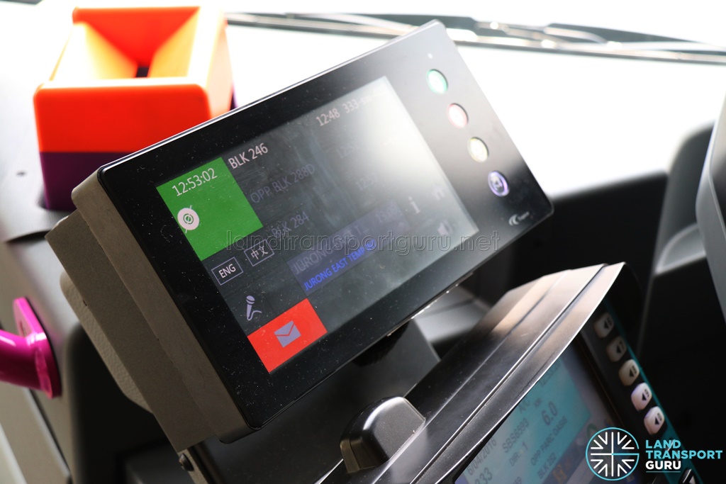 New Bus Announcement System and Driver Display Unit | Land Transport Guru