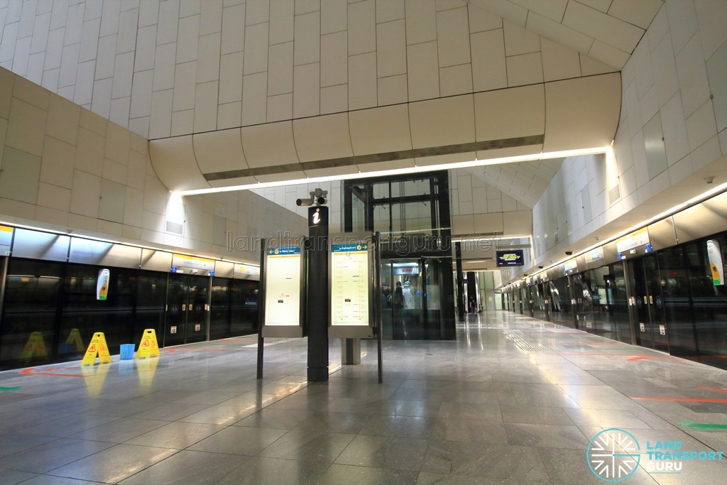 Bras Basah MRT Station - Platform level
