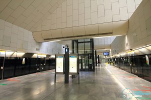Bras Basah MRT Station - Platform level