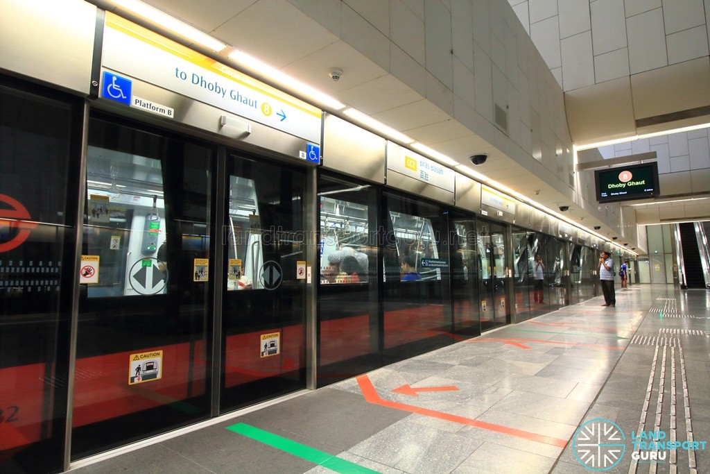 Bras Basah MRT Station - Platform B