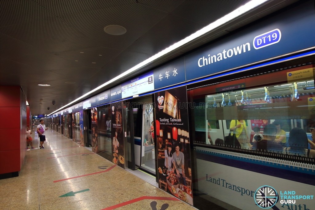 Chinatown MRT Station - DTL Platform C