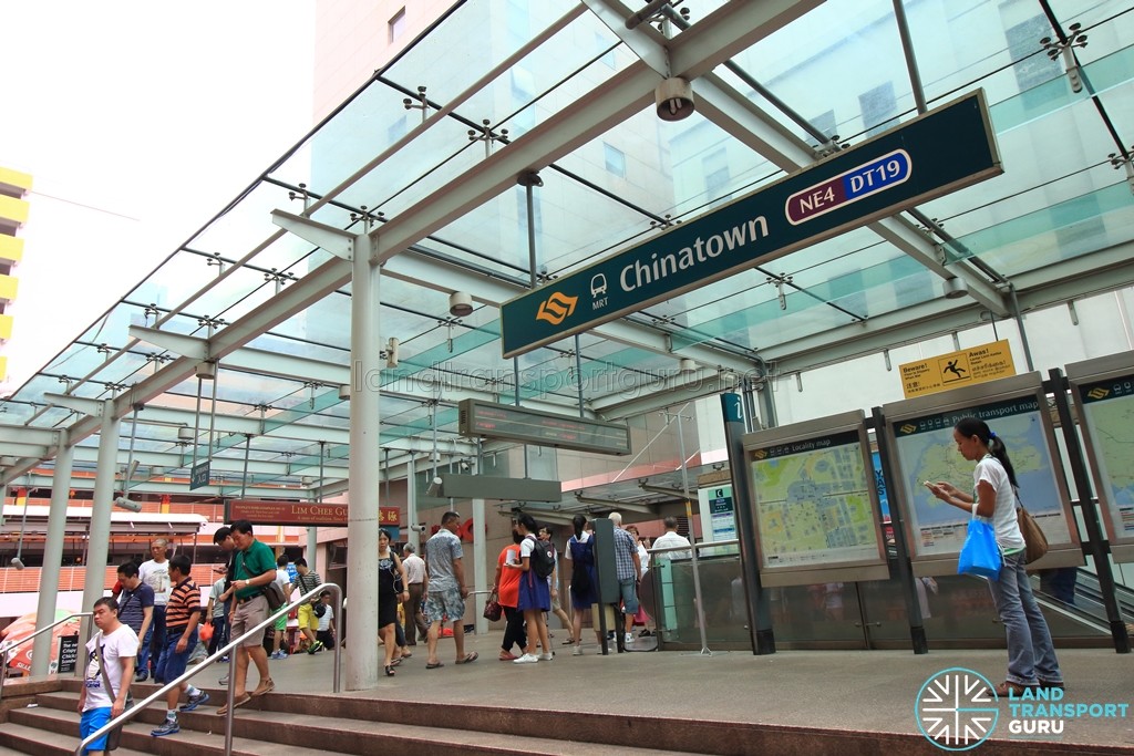 Chinatown MRT Station - Exit C