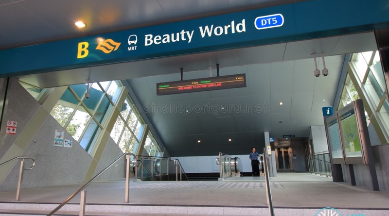 Beauty World MRT Station - Exit B