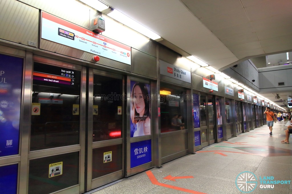 Dhoby Ghaut MRT Station - NSL Platform A