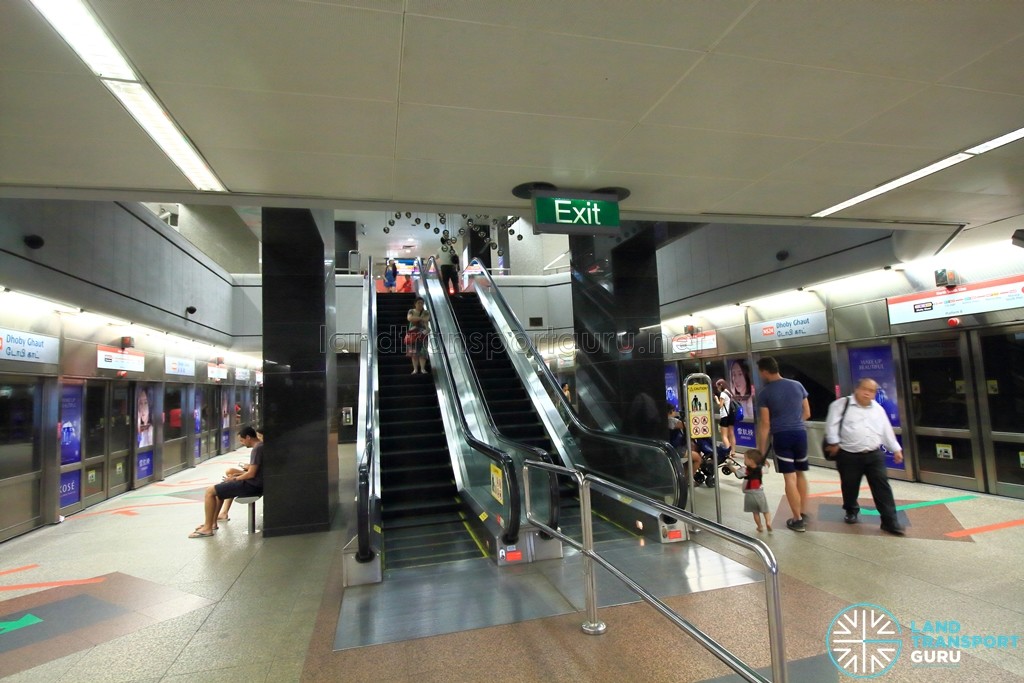 Dhoby Ghaut MRT Station - NSL Platform