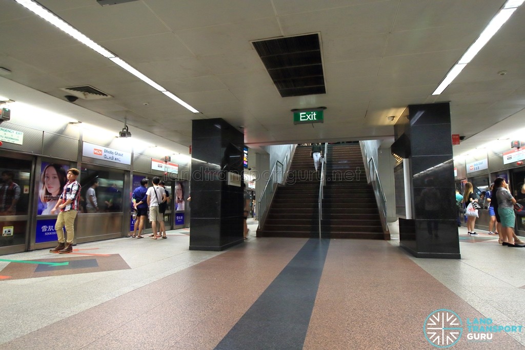 Dhoby Ghaut MRT Station - NSL Platform level