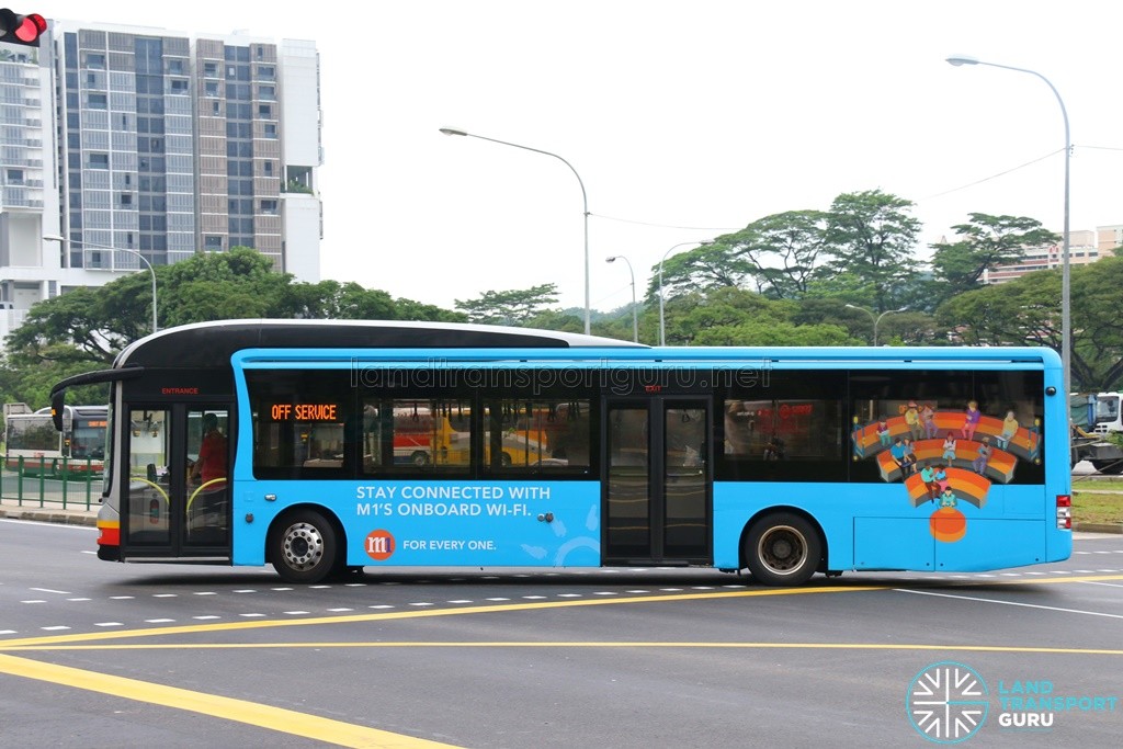 SMRT Buses MAN A22 (SMB1419E) - M1 4G+ Network WiFi Router Trial