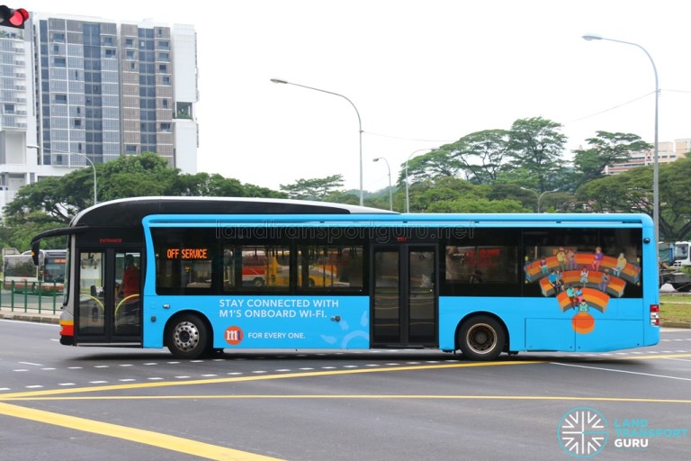 SMRT Buses MAN A22 (SMB1419E) – M1 4G+ Network WiFi Router Trial | Land ...
