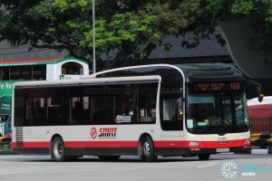 SMRT Buses MAN A22 (SMB3039E) - Service 106