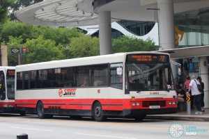 Bus 77: SMRT Buses DAF SB220 (TIB703M)