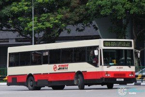 SMRT Buses Mercedes-Benz O405 (Hispano) (TIB810L) - Service 106