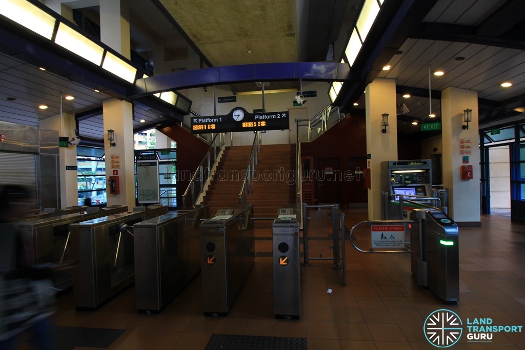 Fajar LRT Station - Turnstiles