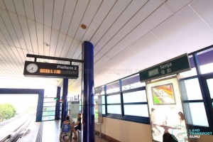 Senja LRT Station - Platform 2