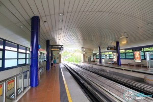 Teck Whye LRT Station - Platform level