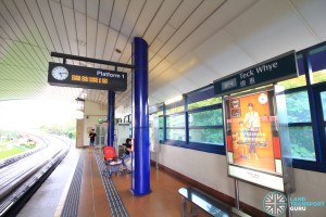 Teck Whye LRT Station - Platform 1