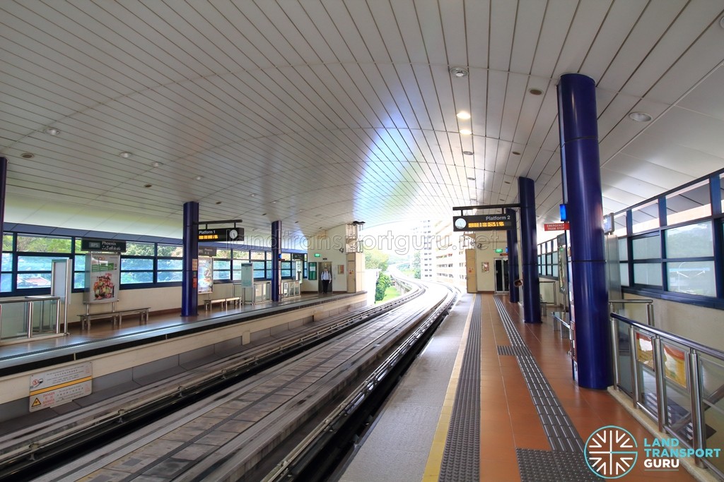 Phoenix LRT Station - Platform level