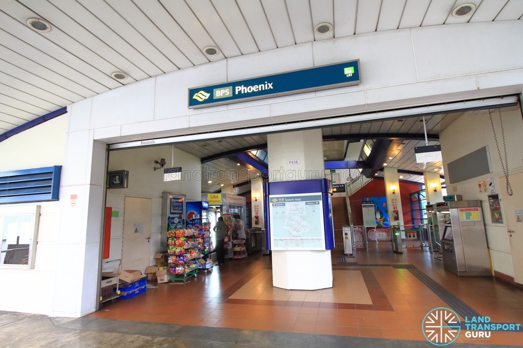 Phoenix LRT Station - Entrance & Exit