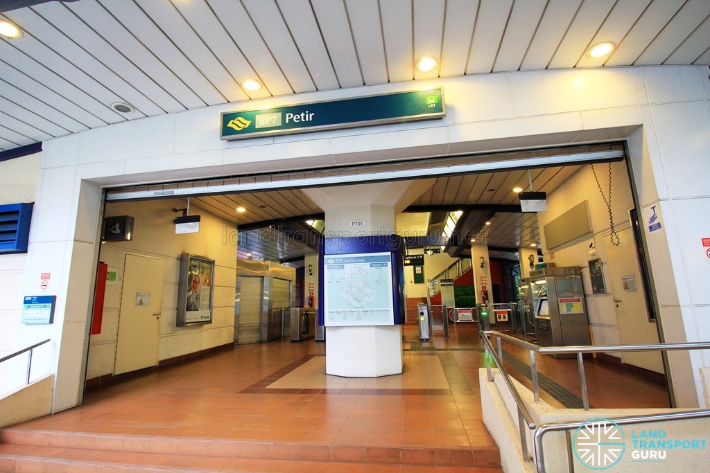 Petir LRT Station - Entrance & Exit