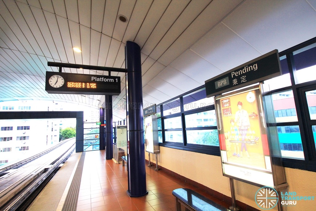 Pending LRT Station - Platform 1