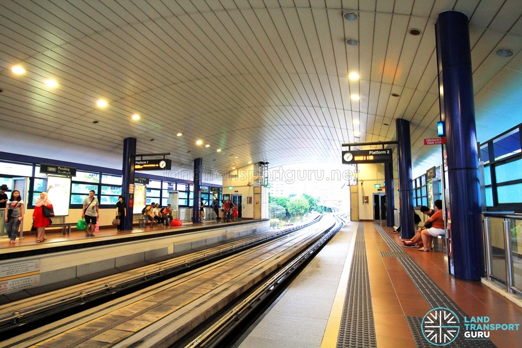 Pending LRT Station - Platform level