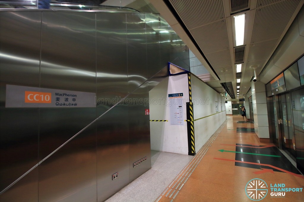 MacPherson MRT Station - Future link to Downtown Line