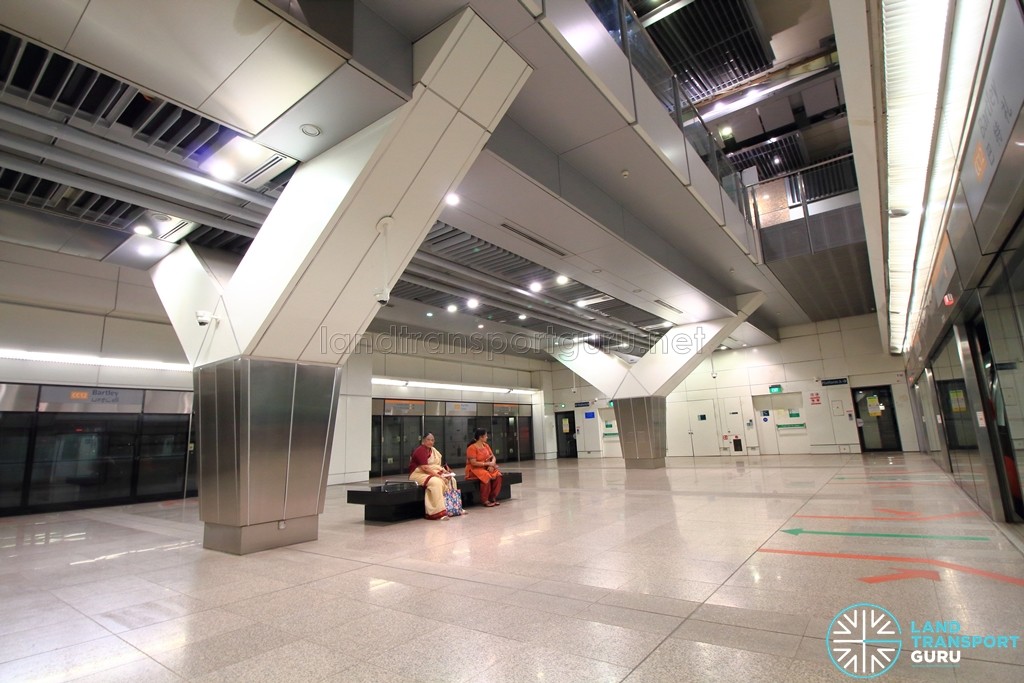 Bartley MRT Station - Platform level