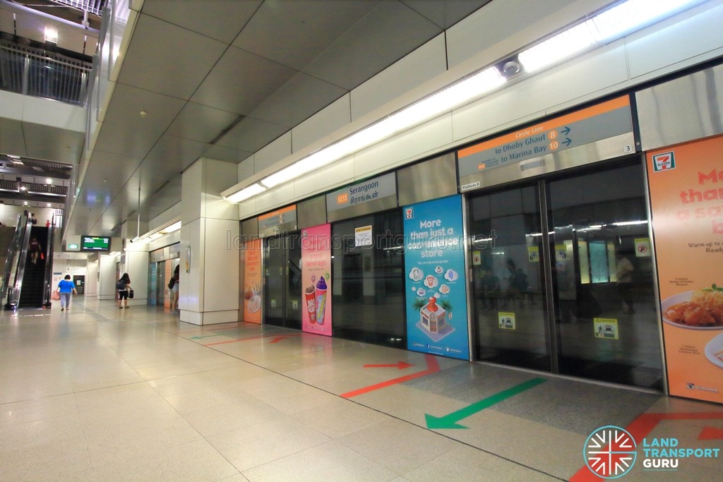 Serangoon MRT Station - CCL Platform B