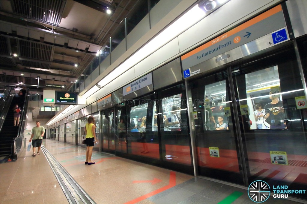 Lorong Chuan MRT Station - Platform A
